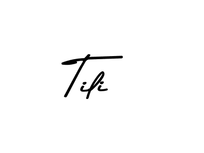 Also You can easily find your signature by using the search form. We will create Tili name handwritten signature images for you free of cost using Asem Kandis PERSONAL USE sign style. Tili signature style 9 images and pictures png