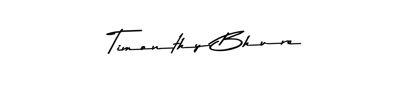 Create a beautiful signature design for name Timonthy Bhure. With this signature (Asem Kandis PERSONAL USE) fonts, you can make a handwritten signature for free. Timonthy Bhure signature style 9 images and pictures png