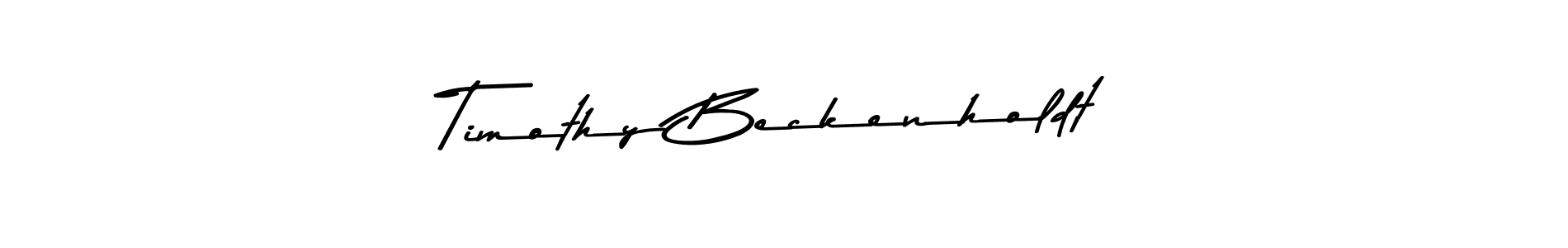 How to make Timothy Beckenholdt signature? Asem Kandis PERSONAL USE is a professional autograph style. Create handwritten signature for Timothy Beckenholdt name. Timothy Beckenholdt signature style 9 images and pictures png