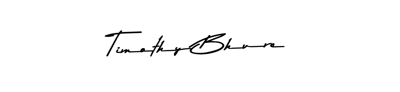 Asem Kandis PERSONAL USE is a professional signature style that is perfect for those who want to add a touch of class to their signature. It is also a great choice for those who want to make their signature more unique. Get Timothy Bhure name to fancy signature for free. Timothy Bhure signature style 9 images and pictures png