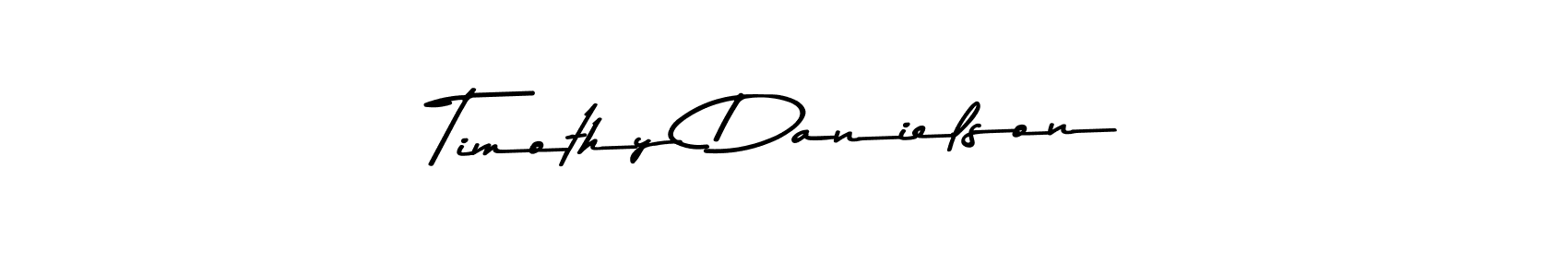The best way (Asem Kandis PERSONAL USE) to make a short signature is to pick only two or three words in your name. The name Timothy Danielson include a total of six letters. For converting this name. Timothy Danielson signature style 9 images and pictures png