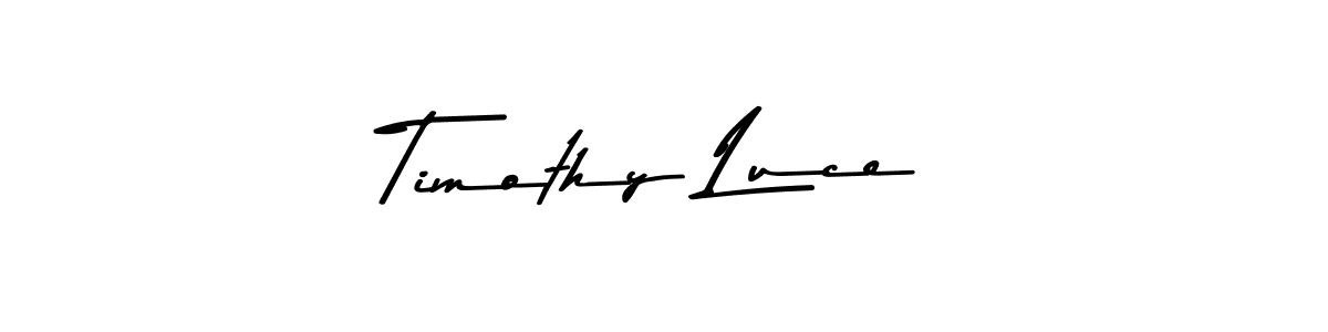 How to make Timothy Luce signature? Asem Kandis PERSONAL USE is a professional autograph style. Create handwritten signature for Timothy Luce name. Timothy Luce signature style 9 images and pictures png