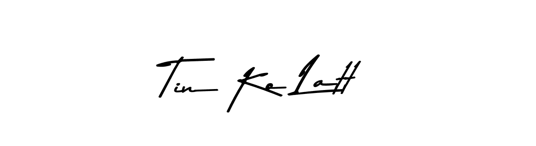 The best way (Asem Kandis PERSONAL USE) to make a short signature is to pick only two or three words in your name. The name Tin Ko Latt include a total of six letters. For converting this name. Tin Ko Latt signature style 9 images and pictures png
