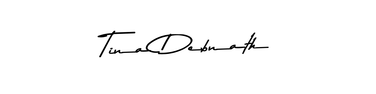 Also You can easily find your signature by using the search form. We will create Tina Debnath name handwritten signature images for you free of cost using Asem Kandis PERSONAL USE sign style. Tina Debnath signature style 9 images and pictures png