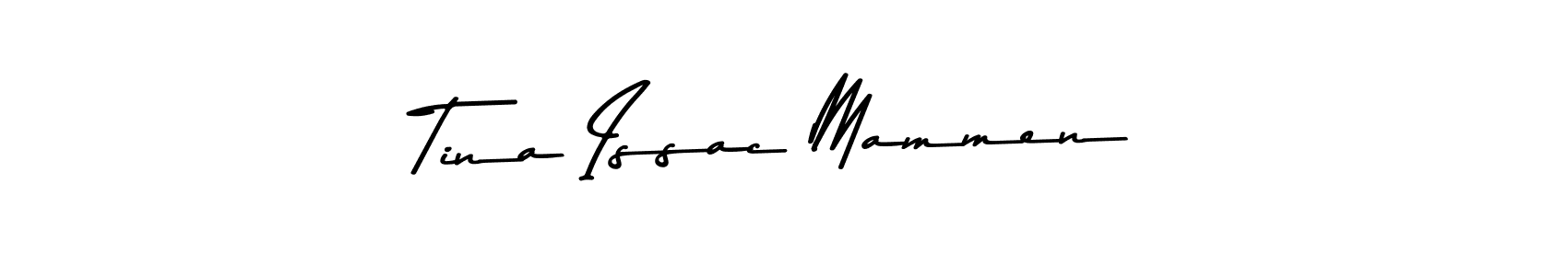 Also You can easily find your signature by using the search form. We will create Tina Issac Mammen name handwritten signature images for you free of cost using Asem Kandis PERSONAL USE sign style. Tina Issac Mammen signature style 9 images and pictures png