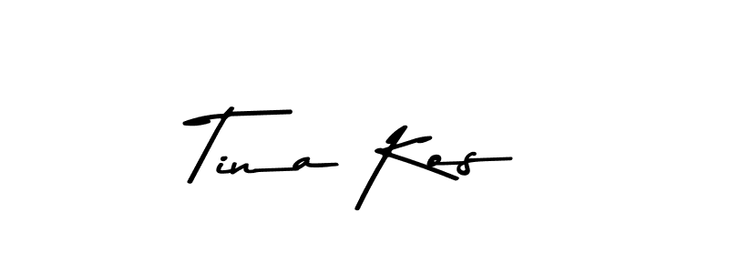 How to make Tina Kos signature? Asem Kandis PERSONAL USE is a professional autograph style. Create handwritten signature for Tina Kos name. Tina Kos signature style 9 images and pictures png
