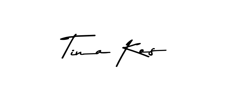 How to make Tina Kos signature? Asem Kandis PERSONAL USE is a professional autograph style. Create handwritten signature for Tina Kos name. Tina Kos signature style 9 images and pictures png