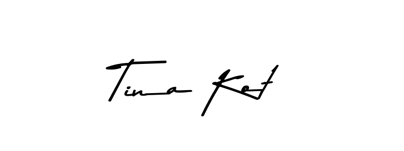 Check out images of Autograph of Tina Kot name. Actor Tina Kot Signature Style. Asem Kandis PERSONAL USE is a professional sign style online. Tina Kot signature style 9 images and pictures png