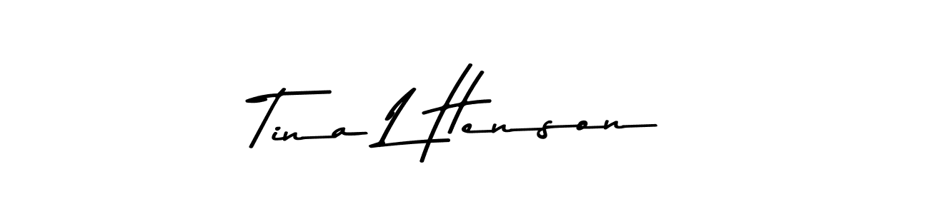 How to make Tina L Henson signature? Asem Kandis PERSONAL USE is a professional autograph style. Create handwritten signature for Tina L Henson name. Tina L Henson signature style 9 images and pictures png