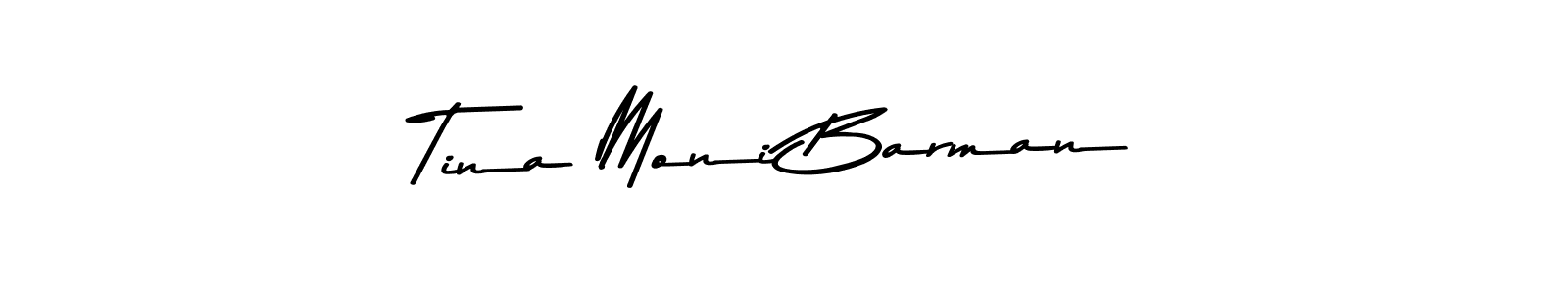 You should practise on your own different ways (Asem Kandis PERSONAL USE) to write your name (Tina Moni Barman) in signature. don't let someone else do it for you. Tina Moni Barman signature style 9 images and pictures png