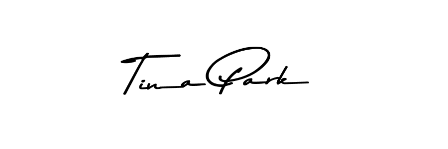 How to make Tina Park name signature. Use Asem Kandis PERSONAL USE style for creating short signs online. This is the latest handwritten sign. Tina Park signature style 9 images and pictures png