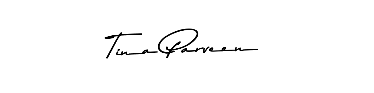 Make a beautiful signature design for name Tina Parveen. With this signature (Asem Kandis PERSONAL USE) style, you can create a handwritten signature for free. Tina Parveen signature style 9 images and pictures png