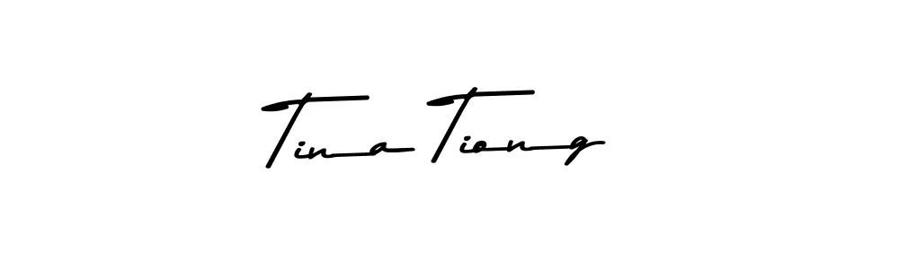 This is the best signature style for the Tina Tiong name. Also you like these signature font (Asem Kandis PERSONAL USE). Mix name signature. Tina Tiong signature style 9 images and pictures png