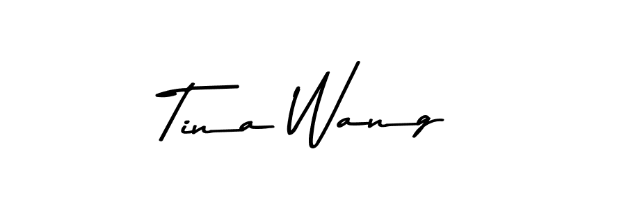 Create a beautiful signature design for name Tina Wang. With this signature (Asem Kandis PERSONAL USE) fonts, you can make a handwritten signature for free. Tina Wang signature style 9 images and pictures png