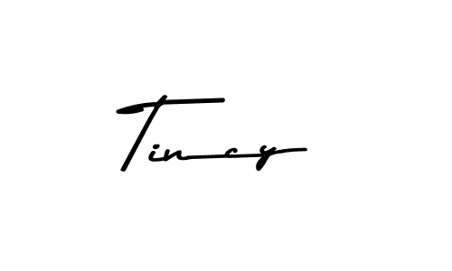 The best way (Asem Kandis PERSONAL USE) to make a short signature is to pick only two or three words in your name. The name Tincy include a total of six letters. For converting this name. Tincy signature style 9 images and pictures png