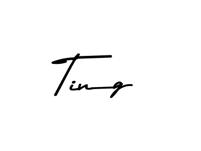 How to make Ting name signature. Use Asem Kandis PERSONAL USE style for creating short signs online. This is the latest handwritten sign. Ting signature style 9 images and pictures png