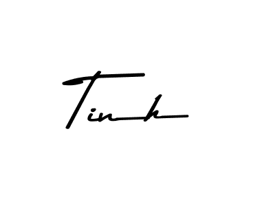 Design your own signature with our free online signature maker. With this signature software, you can create a handwritten (Asem Kandis PERSONAL USE) signature for name Tinh. Tinh signature style 9 images and pictures png