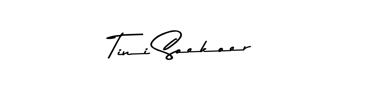 if you are searching for the best signature style for your name Tini Soekoer. so please give up your signature search. here we have designed multiple signature styles  using Asem Kandis PERSONAL USE. Tini Soekoer signature style 9 images and pictures png