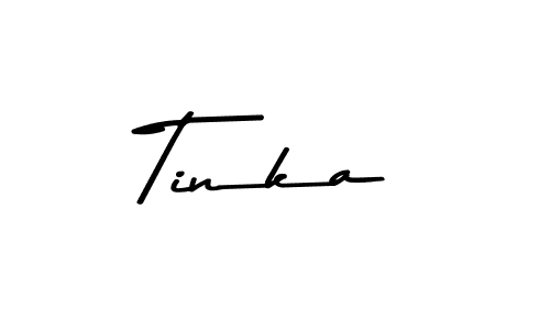 Tinka stylish signature style. Best Handwritten Sign (Asem Kandis PERSONAL USE) for my name. Handwritten Signature Collection Ideas for my name Tinka. Tinka signature style 9 images and pictures png