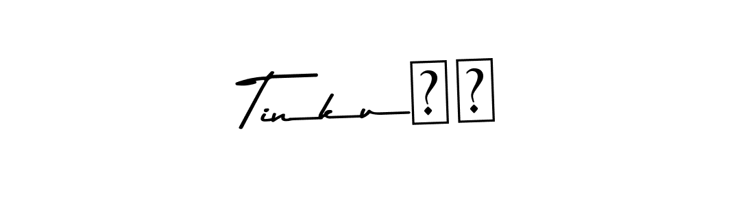 Here are the top 10 professional signature styles for the name Tinku❤️. These are the best autograph styles you can use for your name. Tinku❤️ signature style 9 images and pictures png