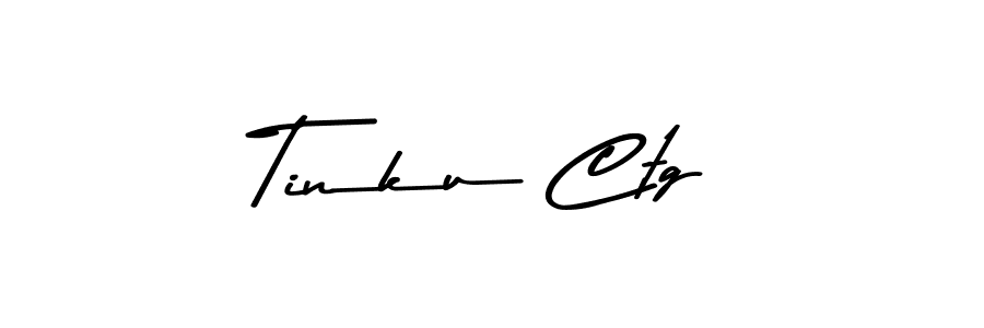 Tinku Ctg stylish signature style. Best Handwritten Sign (Asem Kandis PERSONAL USE) for my name. Handwritten Signature Collection Ideas for my name Tinku Ctg. Tinku Ctg signature style 9 images and pictures png