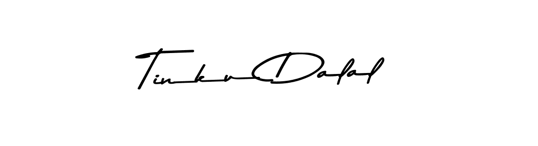 This is the best signature style for the Tinku Dalal name. Also you like these signature font (Asem Kandis PERSONAL USE). Mix name signature. Tinku Dalal signature style 9 images and pictures png