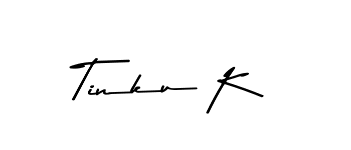 Also we have Tinku K name is the best signature style. Create professional handwritten signature collection using Asem Kandis PERSONAL USE autograph style. Tinku K signature style 9 images and pictures png