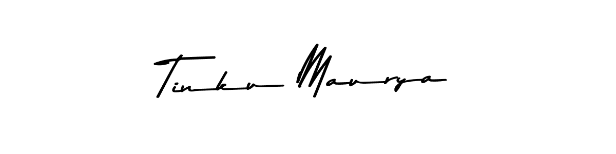 Tinku Maurya stylish signature style. Best Handwritten Sign (Asem Kandis PERSONAL USE) for my name. Handwritten Signature Collection Ideas for my name Tinku Maurya. Tinku Maurya signature style 9 images and pictures png