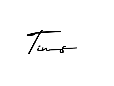 The best way (Asem Kandis PERSONAL USE) to make a short signature is to pick only two or three words in your name. The name Tins include a total of six letters. For converting this name. Tins signature style 9 images and pictures png