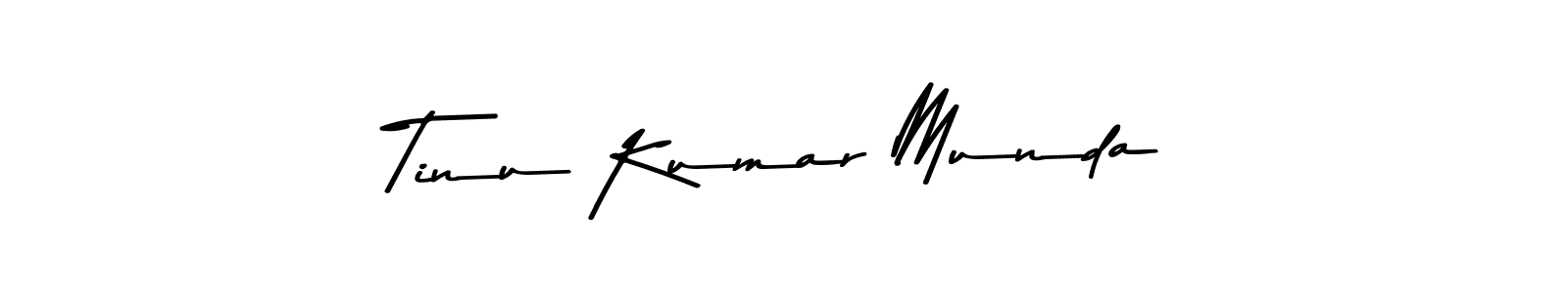 Tinu Kumar Munda stylish signature style. Best Handwritten Sign (Asem Kandis PERSONAL USE) for my name. Handwritten Signature Collection Ideas for my name Tinu Kumar Munda. Tinu Kumar Munda signature style 9 images and pictures png
