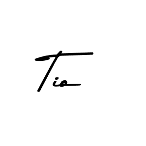 if you are searching for the best signature style for your name Tio. so please give up your signature search. here we have designed multiple signature styles  using Asem Kandis PERSONAL USE. Tio signature style 9 images and pictures png