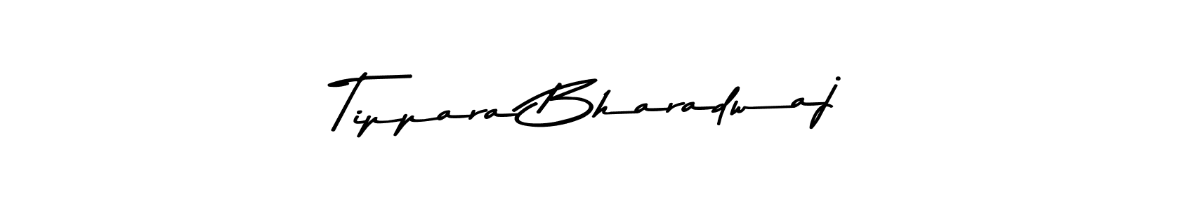 Create a beautiful signature design for name Tippara Bharadwaj. With this signature (Asem Kandis PERSONAL USE) fonts, you can make a handwritten signature for free. Tippara Bharadwaj signature style 9 images and pictures png