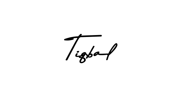 Also You can easily find your signature by using the search form. We will create Tiqbal name handwritten signature images for you free of cost using Asem Kandis PERSONAL USE sign style. Tiqbal signature style 9 images and pictures png