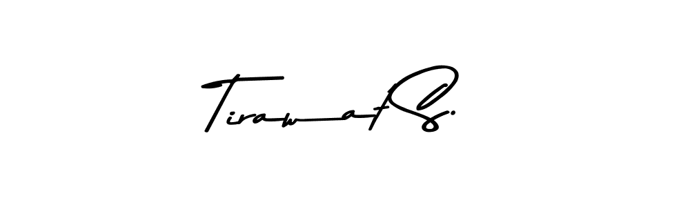 Here are the top 10 professional signature styles for the name Tirawat S.. These are the best autograph styles you can use for your name. Tirawat S. signature style 9 images and pictures png