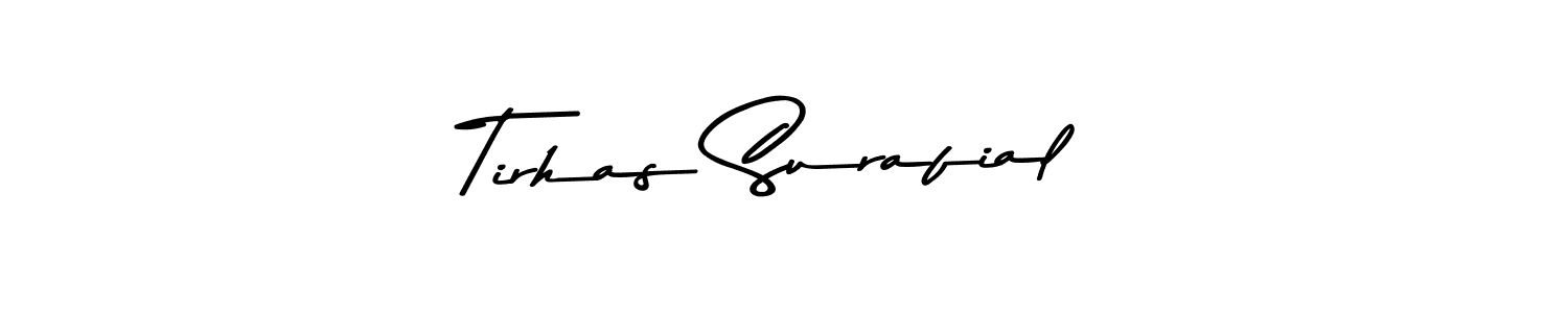 Here are the top 10 professional signature styles for the name Tirhas Surafial. These are the best autograph styles you can use for your name. Tirhas Surafial signature style 9 images and pictures png