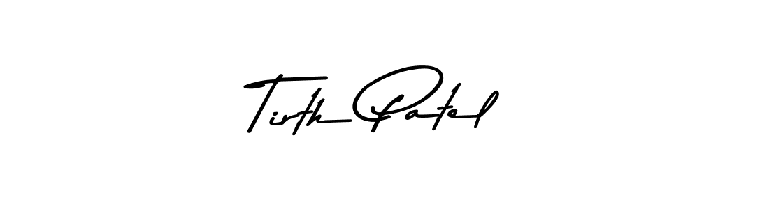 This is the best signature style for the Tirth Patel name. Also you like these signature font (Asem Kandis PERSONAL USE). Mix name signature. Tirth Patel signature style 9 images and pictures png