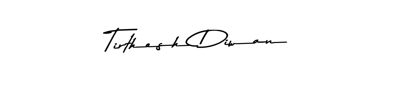 How to Draw Tirthesh Diwan signature style? Asem Kandis PERSONAL USE is a latest design signature styles for name Tirthesh Diwan. Tirthesh Diwan signature style 9 images and pictures png