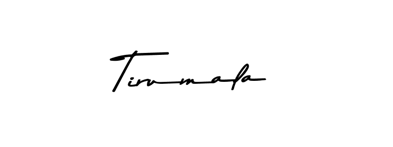 Tirumala stylish signature style. Best Handwritten Sign (Asem Kandis PERSONAL USE) for my name. Handwritten Signature Collection Ideas for my name Tirumala. Tirumala signature style 9 images and pictures png