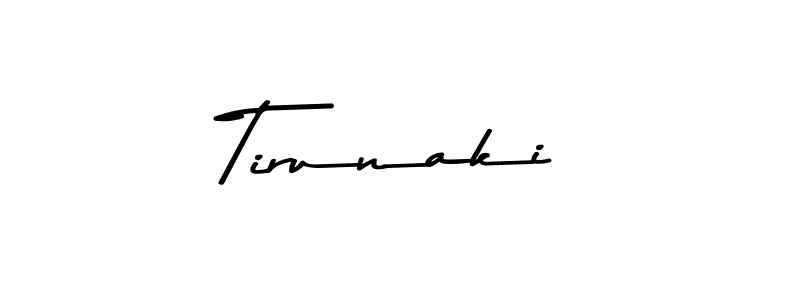 The best way (Asem Kandis PERSONAL USE) to make a short signature is to pick only two or three words in your name. The name Tirunaki include a total of six letters. For converting this name. Tirunaki signature style 9 images and pictures png