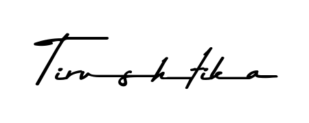 The Asem Kandis PERSONAL USE font transforms the name Tirushtika into an executive sign with sharp precision and distinguished character. Tirushtika signature style 9 images and pictures png