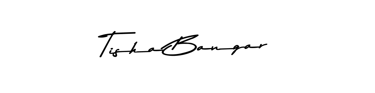 How to Draw Tisha Bangar signature style? Asem Kandis PERSONAL USE is a latest design signature styles for name Tisha Bangar. Tisha Bangar signature style 9 images and pictures png