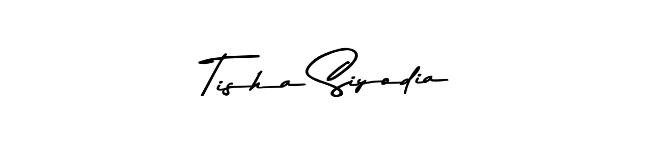 Here are the top 10 professional signature styles for the name Tisha Siyodia. These are the best autograph styles you can use for your name. Tisha Siyodia signature style 9 images and pictures png