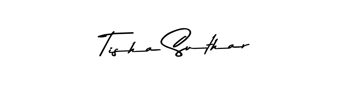 Here are the top 10 professional signature styles for the name Tisha Suthar. These are the best autograph styles you can use for your name. Tisha Suthar signature style 9 images and pictures png