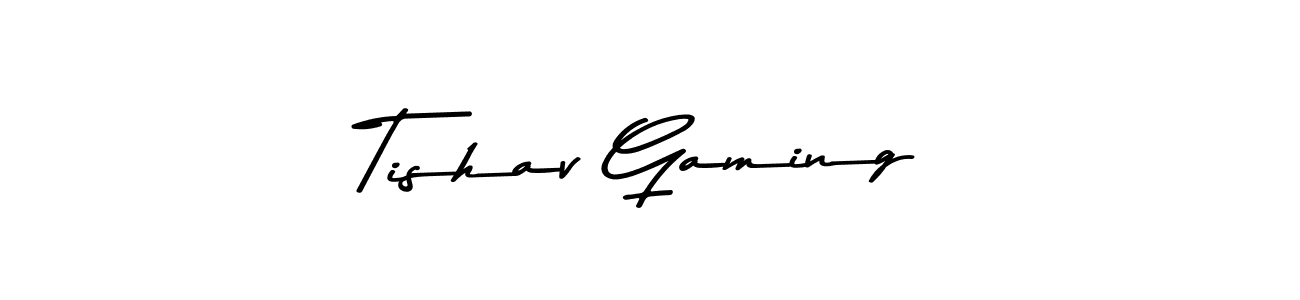 Here are the top 10 professional signature styles for the name Tishav Gaming. These are the best autograph styles you can use for your name. Tishav Gaming signature style 9 images and pictures png