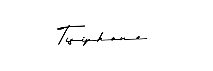 How to make Tisiphone name signature. Use Asem Kandis PERSONAL USE style for creating short signs online. This is the latest handwritten sign. Tisiphone signature style 9 images and pictures png