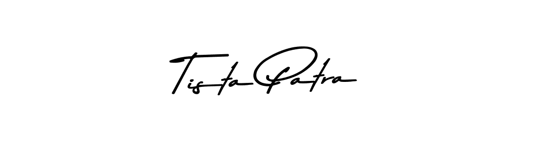 How to make Tista Patra signature? Asem Kandis PERSONAL USE is a professional autograph style. Create handwritten signature for Tista Patra name. Tista Patra signature style 9 images and pictures png