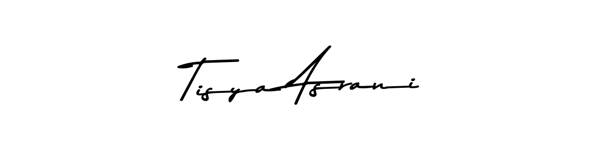 Also we have Tisya Asrani name is the best signature style. Create professional handwritten signature collection using Asem Kandis PERSONAL USE autograph style. Tisya Asrani signature style 9 images and pictures png