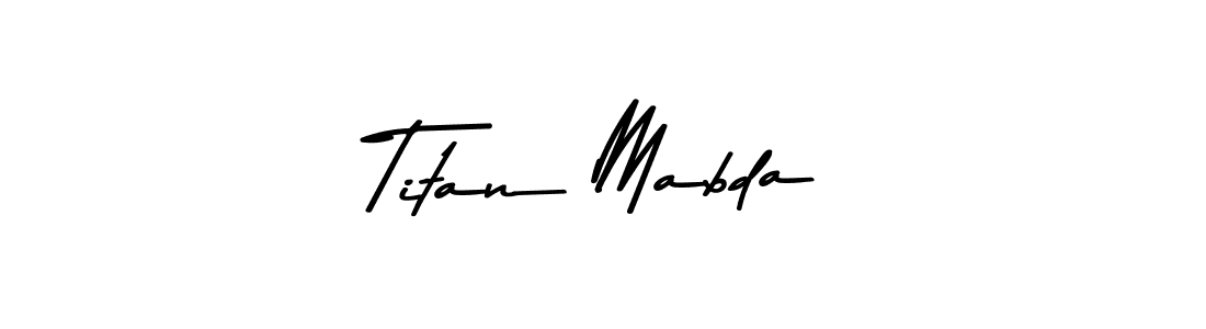This is the best signature style for the Titan Mabda name. Also you like these signature font (Asem Kandis PERSONAL USE). Mix name signature. Titan Mabda signature style 9 images and pictures png