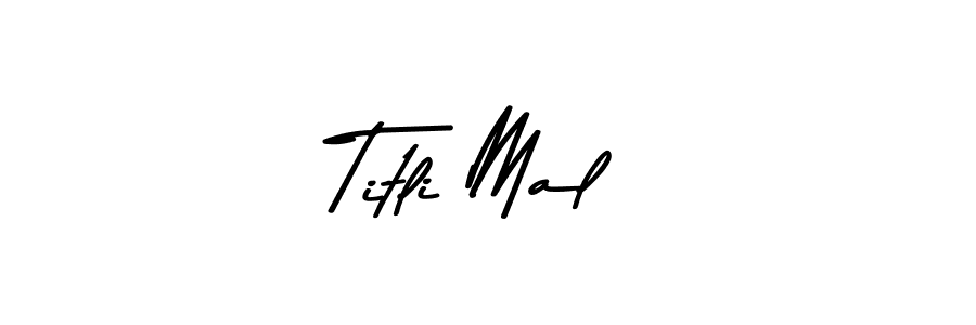 Also we have Titli Mal name is the best signature style. Create professional handwritten signature collection using Asem Kandis PERSONAL USE autograph style. Titli Mal signature style 9 images and pictures png
