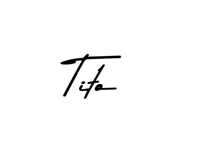 Similarly Asem Kandis PERSONAL USE is the best handwritten signature design. Signature creator online .You can use it as an online autograph creator for name Tito. Tito signature style 9 images and pictures png